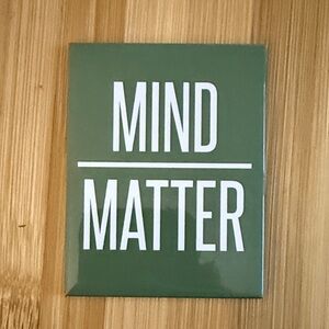 Mind Over Matter Green Wall Art